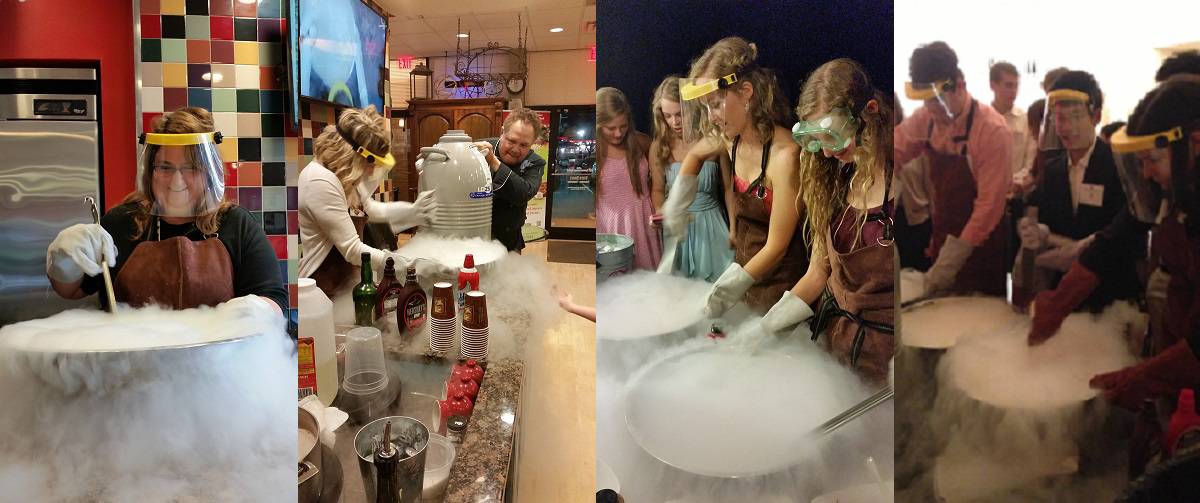 Liquid Nitrogen for wedding