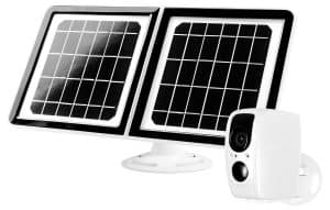 Lynx Solar Weatherproof Outdoor WiFi Surveillance Camera with Solar Panel