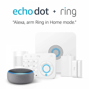 Ring Alarm 5 Piece Kit + Echo Dot ($159) 