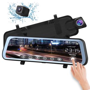 CHICOM V21 9.66 inch Mirror Dash Cam Touch Full Screen