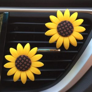 APS 2xPACK Sunflower Car Accesories