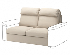 Ikea Lidhult Loveseat Futon