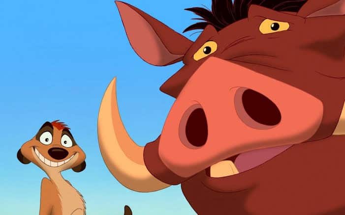 Pumbaa and Timon