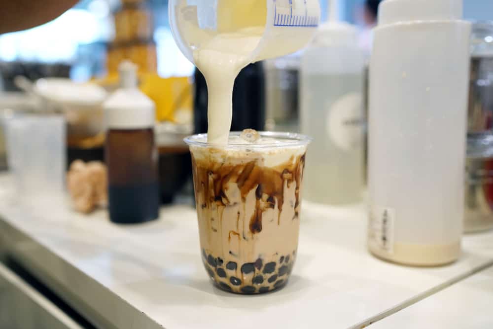Calories in Bubble Tea Liquid Image