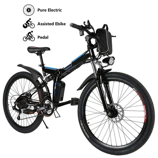 Yiilove Electric Bicycle 26'' Electric Mountain Bike