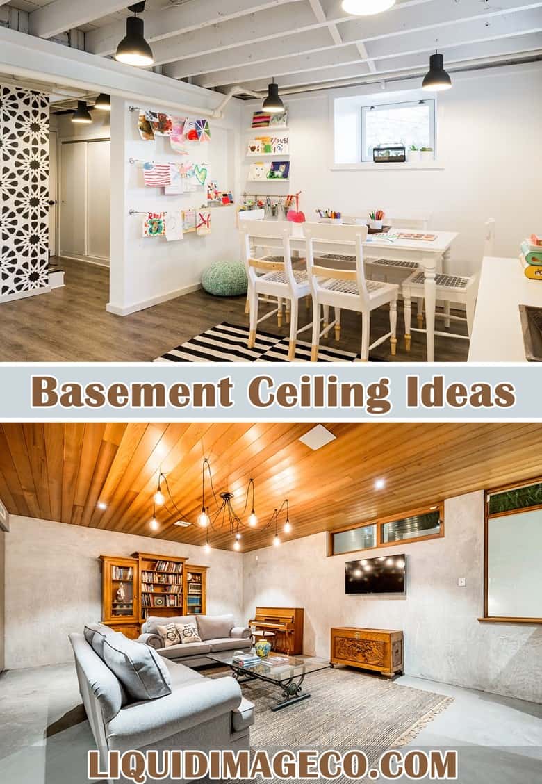 10 Best Basement Ceiling Ideas Liquid Image
