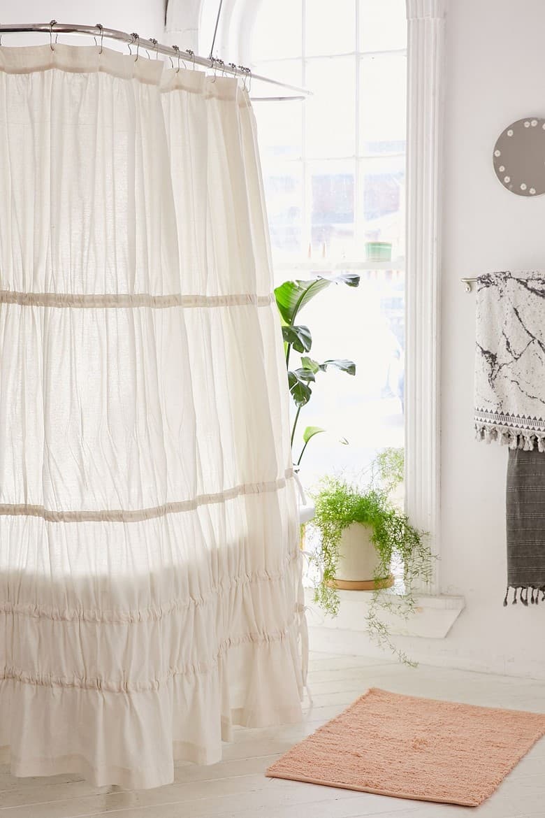 22 Bathroom Curtain Ideas Liquid Image