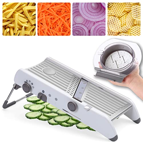 Best Adjustable Mandoline Slicer (2023 Update) Liquid Image